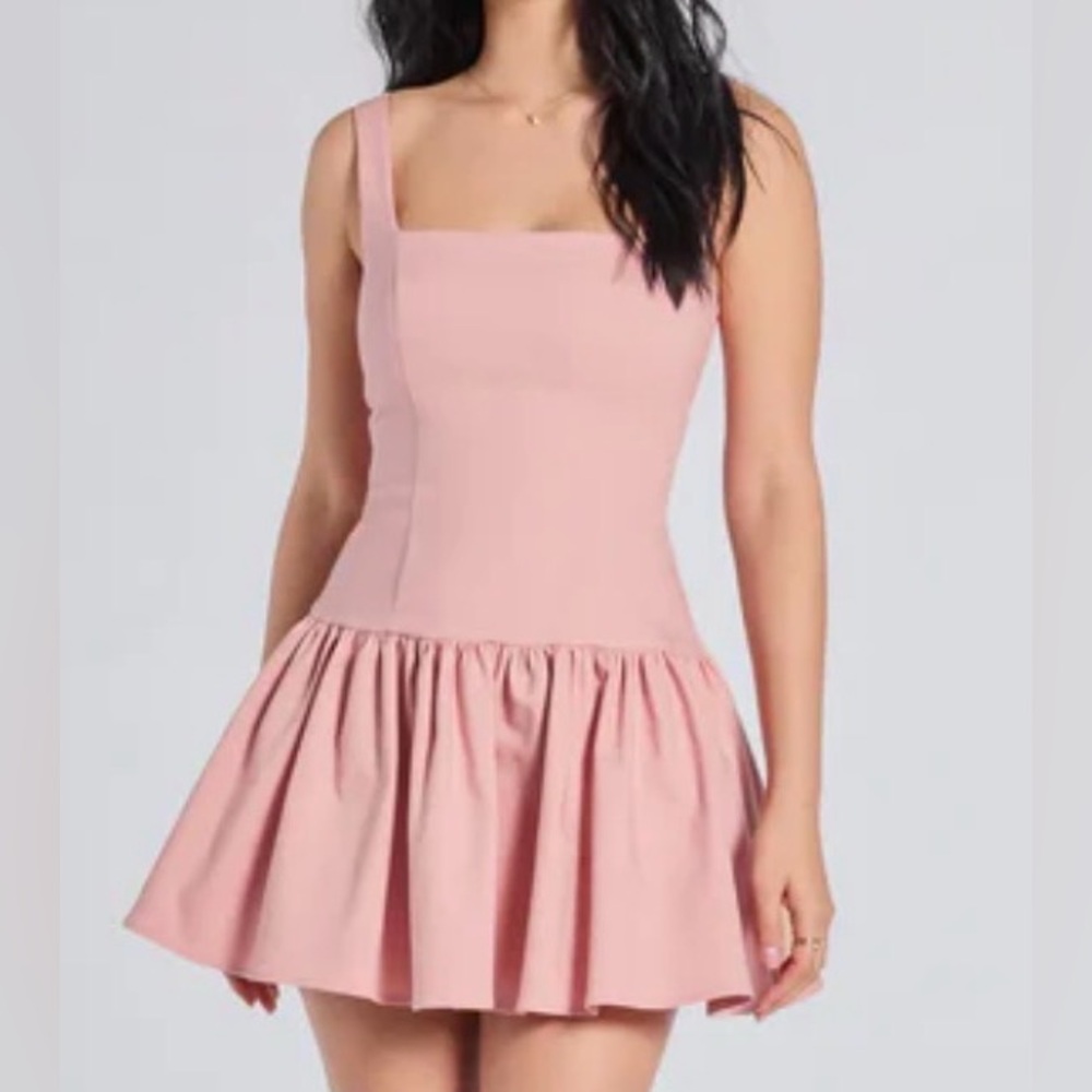 Pink Sleeveless Dress
